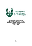 18th International Scientific Conference "Students on Their Way to Science" : (undergraduate, graduate, post-graduate students) : collection of abstracts, April 21, 2023 / Latvia University of Life Sciences and Technologies. Jelgava : Latvia University of Life Sciences and Technologies, 2023. - 100  lpp. 