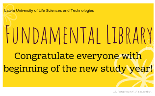 Fundamental Library congratulate everyone with beginning of the new study year!