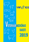  Veterinārmedicīnas zinātnes un prakses aktualitātes.  Dzīvnieki. Veselība. Pārtikas higiēna : konferences "Veterinārmedicīnas zinātnes un prakses aktualitātes" raksti : Jelgava, 2019. gada 21.-23. novembrī = Animals. Health. Food Hygiene : proceedings of conference on "Current events in veterinary research and practice" : 21-23 November 2019, Jelgava, Latvia / atbildīgais par izdevumu: Anda Valdovska ; Latvijas Lauksaimniecības universitāte. Veterinārmedicīnas fakultāte. Jelgava : [Latvijas Veterinārārstu biedrība], 2019. 1 tiešsaistes resurss (42 lp.) : diagrammas, tabulas. Veterinārmedicīnas raksti.