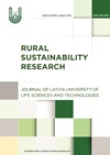 Rural Sustainability Research. Former: Proceedings of the Latvia University of Agriculture. Berlin: Sciendo. ISSN: 2256-0939. Volume 51: Issue 346 (August 2024).