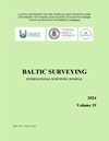 Baltic Surveying: international scientific journal / Latvia University of Life Sciences and Technologies (Latvia), University of Warmia and Mazury in Olsztyn (Poland), Vytautas Magnus University (Lithuania). 2024, Vol. 19. ISSN 2255-999X. DOI: 10.22616/j.balticsurveying.2024.vol19