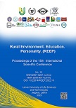 Rural Environment. Education. Personality (REEP). (2022). Proceedings of the International Scientific Conference, Volume 15, 13 th - 14 th May 2022. Jelgava: Latvia University of Life Sciences and Technologies, Faculty of Engineering, Institute of Education and Home Economics − 245 pages.  DOI: 10.22616/REEP.2021.15. ISSN 2661-5207 (online).  ISBN 978-9984-48-396-2 (online).