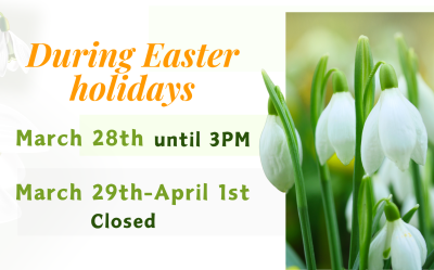 Work hours for Latvia University of Life Sciences and Technologies  Fundamental Library during Easter holidays