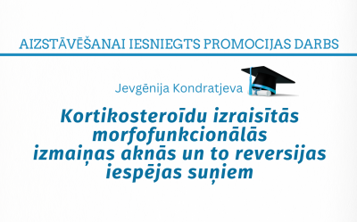 Kondratjeva Jevgēnija. Kortikosteroīdu izraisītās morfofunkcionālās izmaiņas aknās un to reversijas iespējas suņiem = Corticosteroid-induced morphofunctional changes in liver and their reversal potential in dogs : promocijas darbs zinātnes doktora grāda (Ph.D.) iegūšanai